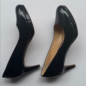 Cole Haan/ Nike Air 3 inch Glossy Blue Heels size 10b